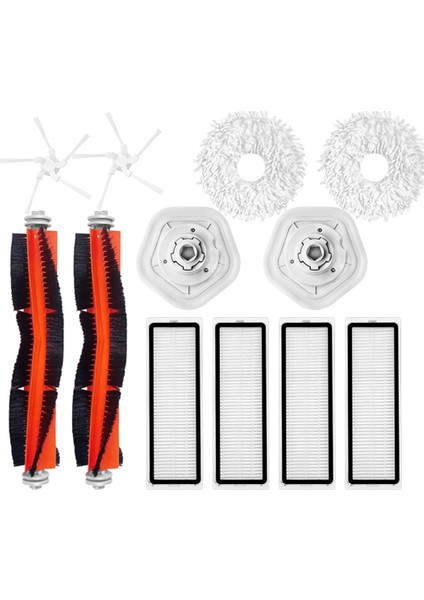 Xiaomi Dreame Bot W10 Kendi Kendini Temizleyen Robot Vakum Yedek Yedek Parça RLS5C Hepa Filtre Paspas Bezleri Bez (Yurt Dışından)