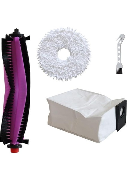 Eureka J15 Pro Ultra Ana Yan Fırça Filtre Mop Bez Toz Torbası Robot Vakum Süpürge Parçaları Için Yedek Parçalar (Yurt Dışından)