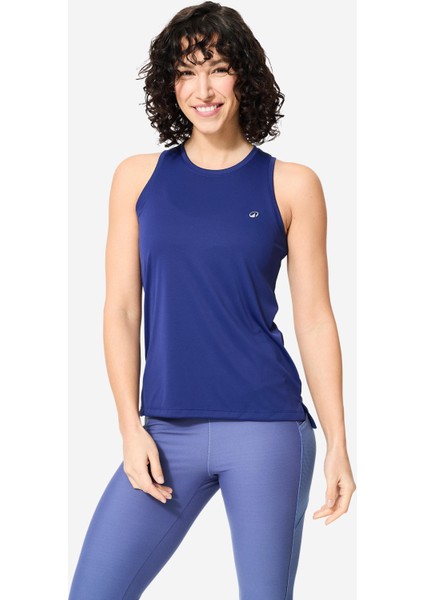 Domyos Kadın Sporcu Atleti - Düz Kesim - Koyu Mavi