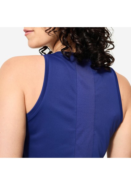 Domyos Kadın Sporcu Atleti - Düz Kesim - Koyu Mavi modelleri