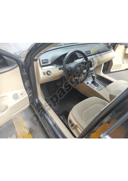 Volkswagen Passat B7 Havuzlu Maxi 3D Paspas, 2010-2015