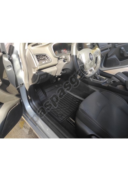 Renault Megane 4 3D Maxi Havuzlu Paspas, 2016- Sonrası
