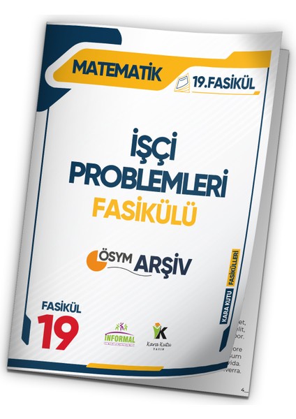 2025 TYT Matematik İşçi Problemleri ÖSYM Çıkmış Soru Bankası Modüler Set Çözümlü 19.Fasikülü