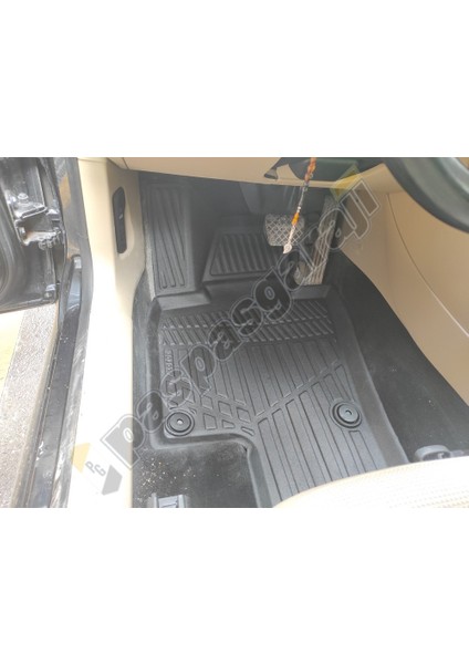 Volkswagen Passat B6 Havuzlu 3D Paspas, 2005-2010