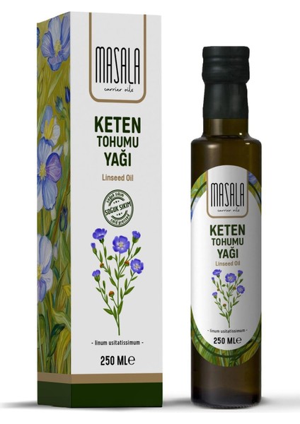 Keten Tohumu Yağı 250 ml - Soğuk Pres