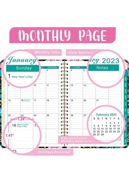 A5 Ajanda Planlayıcı Spiral Defter Program Günlüğü Kırtasiye Not Defterleri Okul Aksesuarları Bütçe Günlüğü, A04 (Yurt Dışından) fırsatları