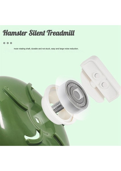 E Hamster Spor Koşu Tekerleği Sıçan Küçük Fareler Sessiz Koşu Hamster Gerbil Egzersiz Oyun Oyuncakları Braketler Aksesuarlar (Yurt Dışından) fırsatları