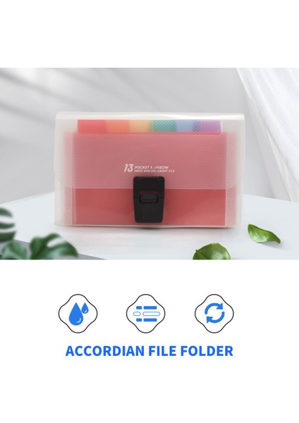 Akordeon Klasör, 13 Cepli A6 Plastik Akordeon Genişleyen Dosya Klasörü Nakit Sistemi Için Bütçe Zarflı (Yurt Dışından) fırsatları
