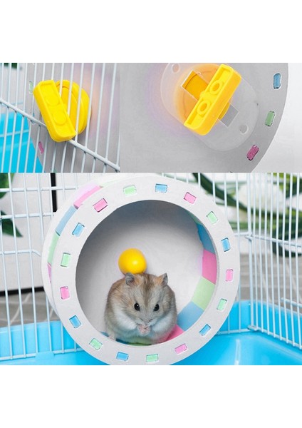 Küçük Evcil Hayvan Egzersiz Tekerleği Çok Amaçlı Hamster Koşu Koşu Diski Kirpi Fareler Gerbil Sıçan Kafes Oyuncakları (Yurt Dışından) fırsatları
