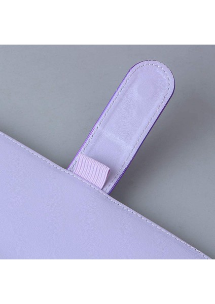 A6 Pu Deri Defter Klasör Kapağı, 6 Halka A6 Klasör Bütçe Nakit Zarfları, Planlayıcı Seyahat Günlüğü Klasör Kapağı, Mor (Yurt Dışından) fiyatları