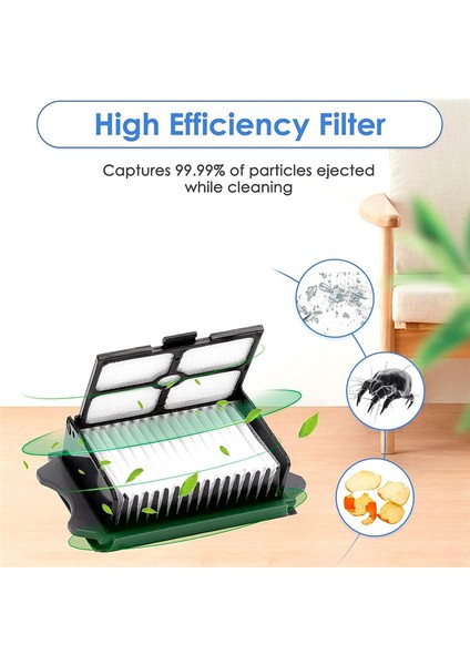 Tineco Ifloor 3/floor One S3/floor One S5/floor One S5 Pro Için 12 Adet Hepa Filtre, Islak Kuru Elektrikli Süpürge Filtre Takımı (Yurt Dışından)