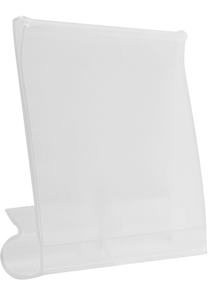 100 Adet Şeffaf Plastik Etiket Tutucular Tel Raf (6 x 4 Cm) (Yurt Dışından) fiyatları