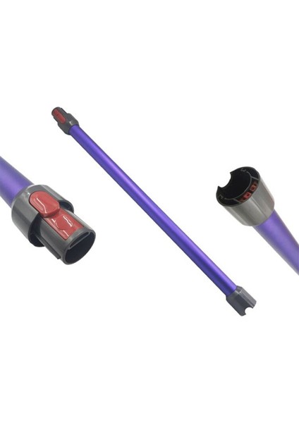 Adet Teleskopik Uzatma Çubuğu Dyson V7 V8 V10 V11 Düz Boru Metal Uzatma Çubuğu Elde Taşınabilir Çubuk Borusu, Mor (Yurt Dışından)