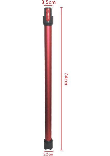 Adet Teleskopik Uzatma Çubuğu Dyson V7 V8 V10 V11 Düz Boru Metal Uzatma Çubuğu Elde Taşınabilir Çubuk Borusu, Mor (Yurt Dışından)