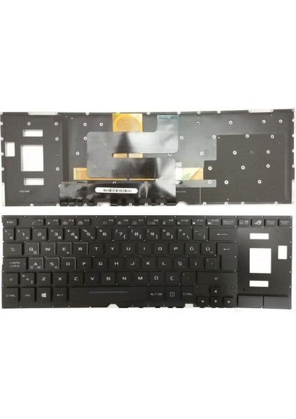 Asus 90NB0GU1-R31TR0 Notebook Klavye (Siyah Aydınlatmalı Tr)