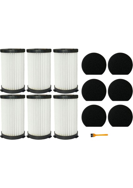 Moosoo D600 D601 Iwoly V600 Ariete Rbt 2761 2759 Conga Thunderbrush 520 560 Techwood TAE-7036 Hepa Filtre Seti Parçaları (Yurt Dışından)