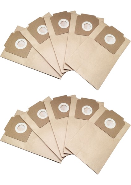 10 Adet Yedek Parçalar Toz Torbası Karcher BV30/1 BV50/1 Elektrikli Süpürge Aksesuarları Kağıt Torbalar (Yurt Dışından)