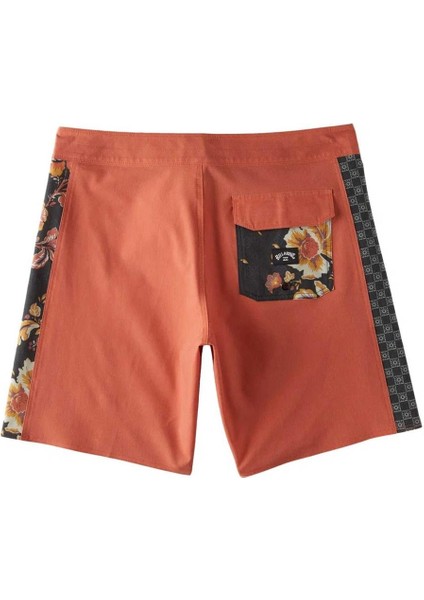 D Bah Pro Erkek Turuncu Boardshort