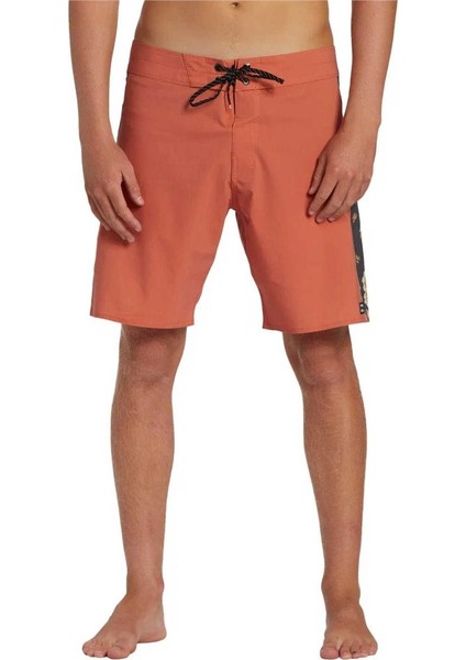 D Bah Pro Erkek Turuncu Boardshort