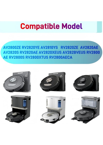 Köpekbalığı AV2800ZE Için Yedek Aksesuarlar RV2820YE AV2810YS RV2820ZE Vakum Süpürge Fırçası Filtreleri Köpük Filtresi (Yurt Dışından)