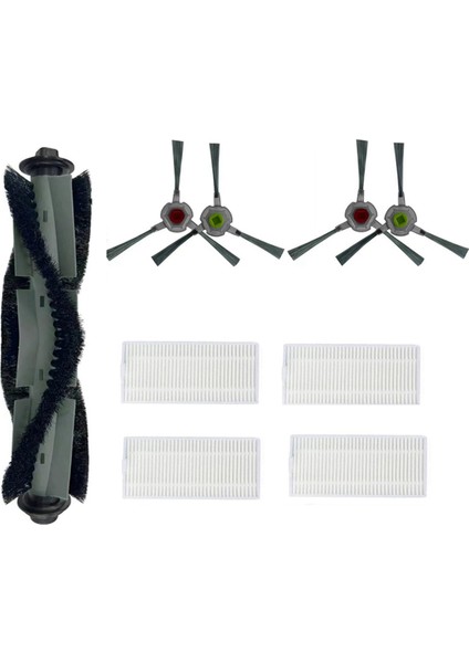 Airrobo P30 Robot Süpürge Aksesuarları Için 9 Adet Airrobo P30 Yedek Parçalarına Uygun (Yurt Dışından)