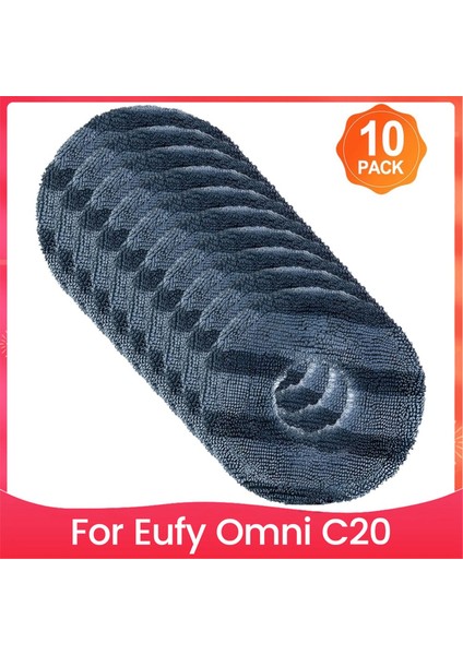 Eufy Omni C20 Robot Süpürge Için Elektrikli Süpürge Paspas Mendilleri, Yıkanabilir ve Tekrar Kullanılabilir, Yumuşak Paspas Pedi Aksesuarları (Yurt Dışından)