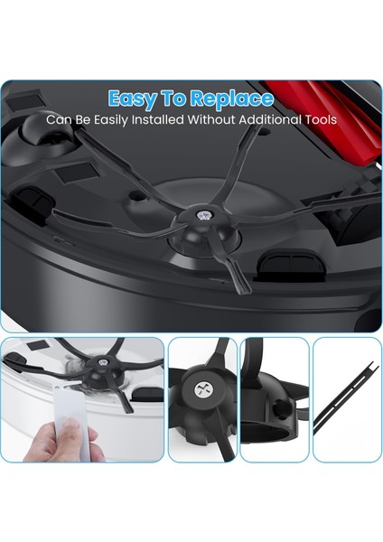 Roborock S7 Maxv Ultra/s7 Pro Ultra Için Aksesuar Seti, Toz Torbaları, Ana Rulo Fırçalar, Yan Fırçalar, Filtreler, Paspas Mendilleri (Yurt Dışından) fırsatları