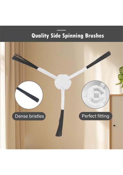 Dreame L20/L30 Ultra Robot Süpürge Için Aksesuar Seti Ana Fırça Hepa Filtreleri Yan Fırçalar Dahil Yedek Parçalar (Yurt Dışından) modelleri