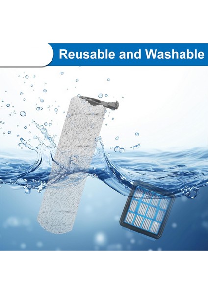 3882 Fırça Silindirleri ve Filtreler Bissell Crosswave Omniforce 3882 Elektrikli Süpürge Aksesuarları Için Yedek (Yurt Dışından) modelleri