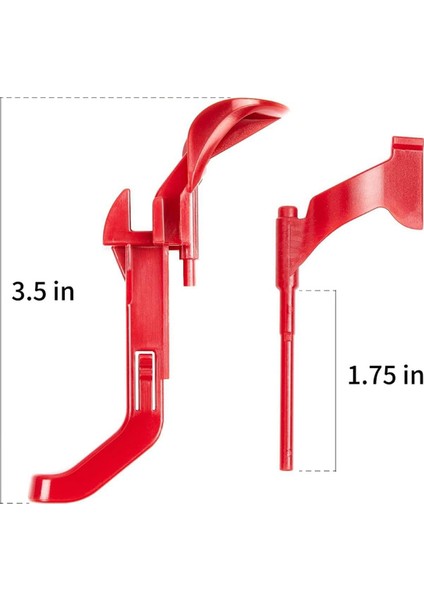 Vakum Siklon Kırmızı Kutu Düğmesi Serbest Bırakma Yakalama Klipleri Dyson DC41 DC43 DC65 Için Yedek (Yurt Dışından) modelleri