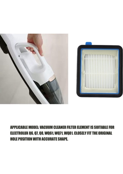 Electrolux Q6 Q7 Q8 WQ61 WQ71 WQ81 Için Vakum Filtreleri Elektrikli Süpürge Yedek Yedek Parça Emisyon Ince Toz Filtresi (Yurt Dışından) fiyatları