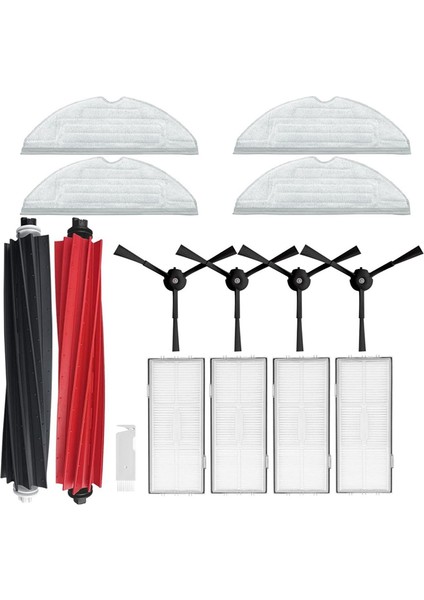 Roborock S8 / S8+ / S8 Pro / G20 Robotik Vakum Için Yedek Yedek Aksesuarlar Dolum Parça Kiti (Yurt Dışından)