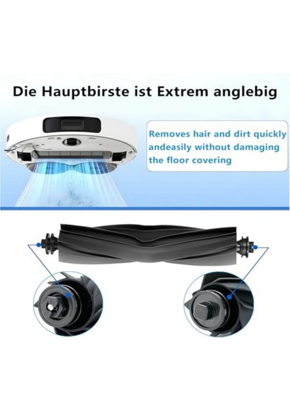 Dreame L10S Ultra, L10 Ultra, L10 Prime Için Aksesuarlar, Dreame L10S Ultra Için 1 Ana Fırça, 4 Filtre, 4 Yan Fırça (Yurt Dışından) modelleri