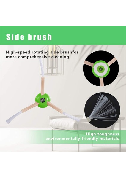 Irobot Roomba Combo J7+/plus Robot Süpürge Için Uyumlu Yedek Parçalar, Çok Yüzeyli Kauçuk Fırçalar (Yurt Dışından) fırsatları