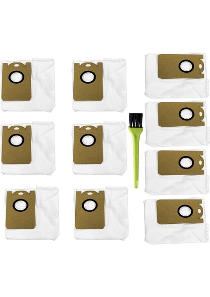 Proscenic M7PRO M8PRO M7MAX Robot Süpürge Aksesuarları Için Uyumlu Yedek Parçalar Toz Torbası (Yurt Dışından)