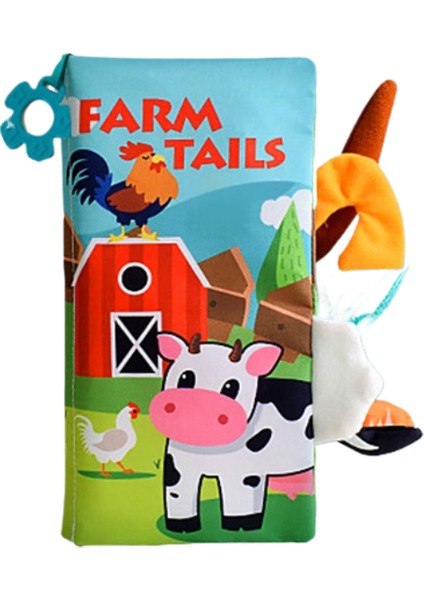 0-3 Yaş Arası Bebekler Bez Kitaplarını Isırabilir (Yurt Dışından)