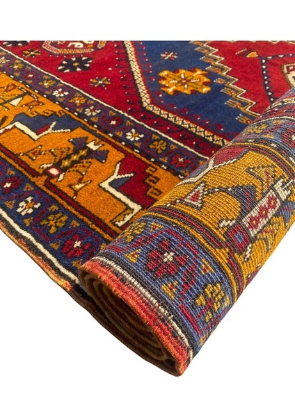 El Dokuma 125 x 225 Büyük Yahyalı Halısı Ince Kök Boya Yün Halı indirimleri