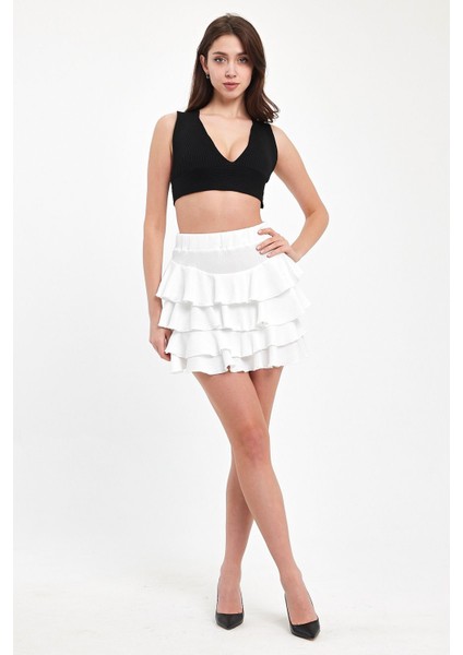 2'li Mykonos Etek Siyah ve Beyaz fiyatları