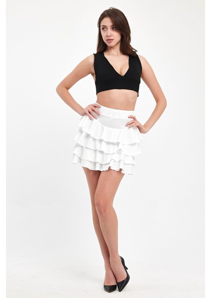 2'li Mykonos Etek Siyah ve Beyaz fırsatları