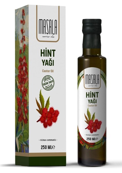 Soğuk Pres Hint Yağı 250 ml