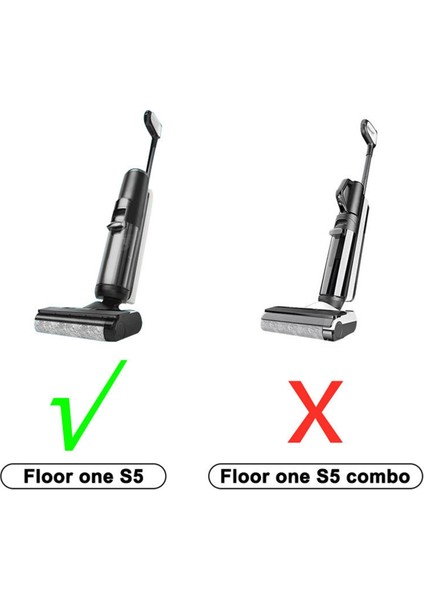 Floor One S5 Kablosuz Islak Kuru Elektrikli Süpürge Yedek Parçaları Fırça Silindiri ve Filtre (Yurt Dışından)