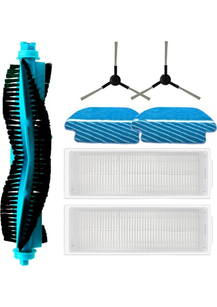 3490 Wonders Living Dynaking R9 Robotik Süpürge Için Ana Yan Fırça Filtresi Mop Bezi Yedeği (Yurt Dışından)