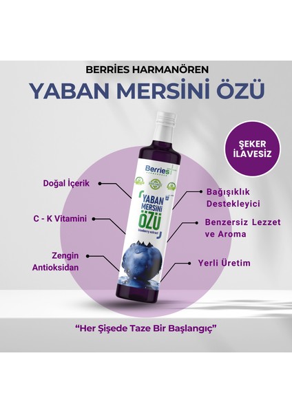Yaban Mersini Özü 700 gr modelleri