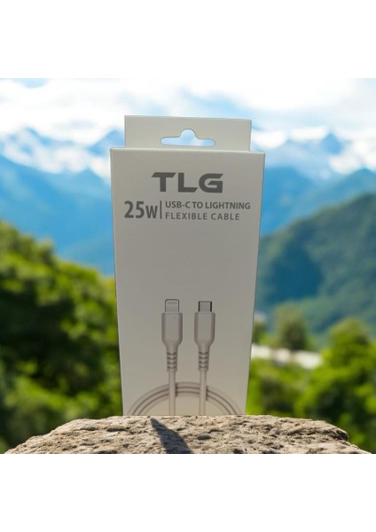 Lightning Type-C USB Kablo Hızlı Şarj Kablosu 25W