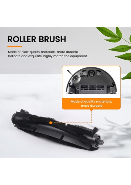 360 Robot Süpürge S10 X100 Max Yedek Parça Aksesuarları Ana Fırça Yan Filtre (Yurt Dışından) fırsatları