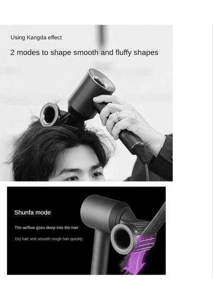 2x Dyson Süpersonik HD01 HD02 HD03 HD04 HD08 HD15 Anti-Flying Nozul Pürüzsüz ve Hacim Saç Şekillendirici Aracı Oluşturun (Yurt Dışından)