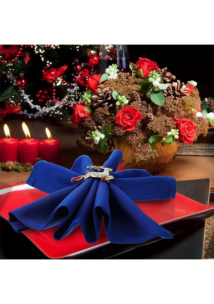 36 Parça Noel Peçete Halkaları Seti Metal Noel Peçete Tutucu Noel Ağacı Peçete Halkası Dekor (Yurt Dışından) indirimleri