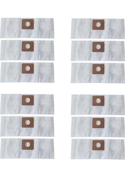 12 Paket 1,5 Galon Kağıt Toz Torbası 1-1,5 Tek Kullanımlık Filtre 90667 Tip A 9066700 ile Uyumlu (Yurt Dışından)