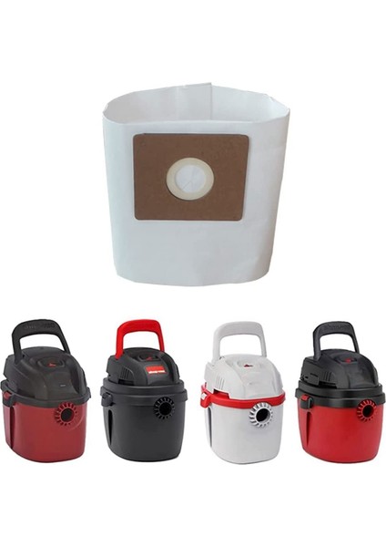 12 Paket 1,5 Galon Kağıt Toz Torbası 1-1,5 Tek Kullanımlık Filtre 90667 Tip A 9066700 ile Uyumlu (Yurt Dışından) modelleri