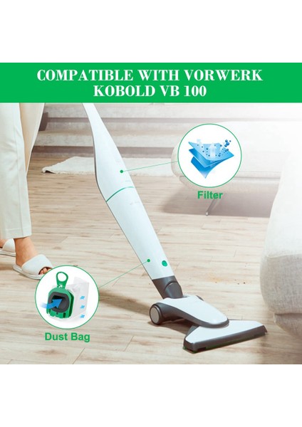 Yedek Parçalar Toz Torbası Motor Koruma Filtreleri Kobold VB100 FP100 Kablosuz Elektrikli Süpürge Aksesuarları (Yurt Dışından) indirimleri